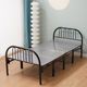 IFDC Black Youth Single Folding Bed-4