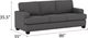 Emerald Home Carter Medium Gray Sofa-2