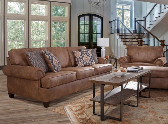 Behold™ Home Carleigh Camel Sofa-1