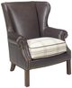 Lexington Home Customizable Leather Logan Wing Chair-0