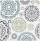 Surya Alfresco Teal/Navy/White/Taupe 5'x8' Area Rug-2