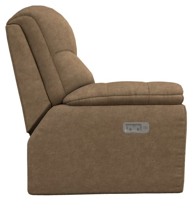 La-Z-Boy® Morrison Camel Power Reclining Loveseat with Headrest and Lumbar-2