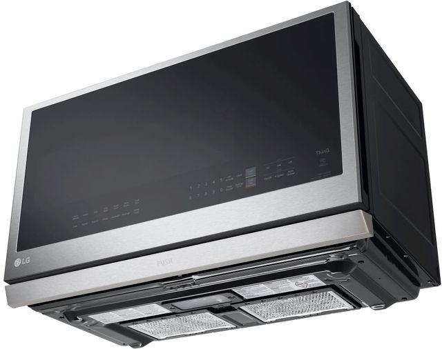 LG 2.1 Cu. Ft. PrintProof™ Stainless Steel Over The Range Microwave-7