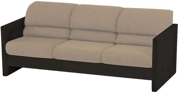Crate Designs™ Furniture Espresso Sofa-0