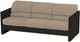 Crate Designs™ Furniture Espresso Sofa-0