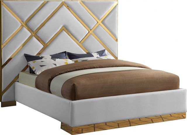 Meridian Furniture Vector White Queen Bed-0