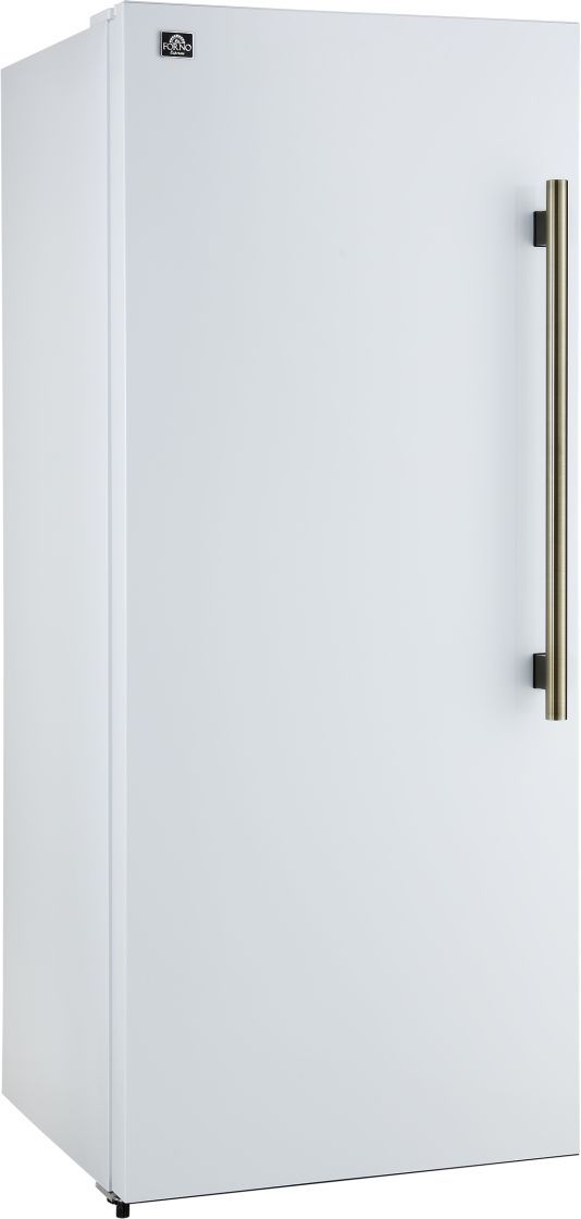 FORNO® Maderno Series Espresso 28" 13.6 Cu. Ft. White Column Refrigerator-3