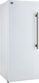 FORNO® Maderno Series Espresso 28" 13.6 Cu. Ft. White Column Refrigerator-3