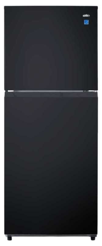 Summit® 10.1 Cu. Ft. Black Counter Depth Top Freezer Refrigerator-0
