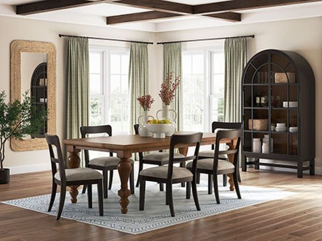 Signature Design by Ashley® Chadworth Brown Rectangular Dining Table-1