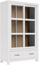 Riverside Furniture Rosalie White Caps Display Cabinet-0