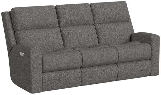 Flexsteel® Customizable Score Power Reclining Sofa with Power Headrests and Lumbar-0