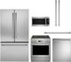 Monogram® 5 Piece Stainless Steel Gas Kitchen Package-0