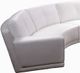 Jaymar Expo Urban Chic 3 Piece White Round Sectional-1