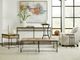 Hooker® Furniture Saint Armand Light Natural Rectangular Cocktail with Antique Bronze Base-1