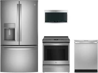 GE Profile 4 Piece Kitchen Package