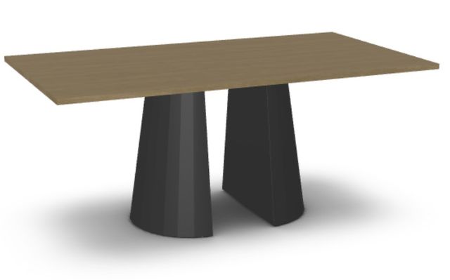 Amisco Customizable Gemma Thermo Fused Laminate 72'' Bar Height Rectangular Table-0