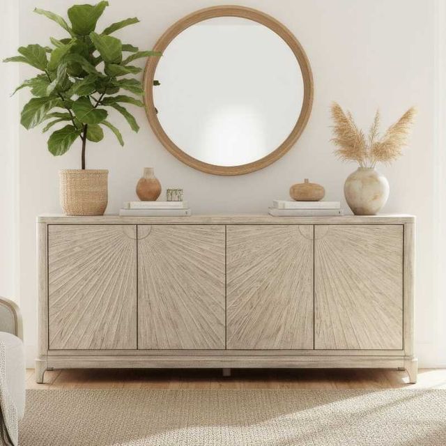 Liberty Furniture Montecito Sanctuary White Accent Cabinet-1