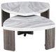Furniture of America® Levis Gray Nesting Cocktail Table-5