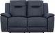 Primo™ International Casa Sienna Charrell Jaxxon Blue Faux Leather Power Motion Loveseat-3