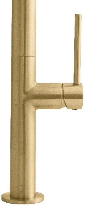 ZLINE Autograph Edition Voltaire Champagne Bronze Pull Down Single Handle Kitchen Faucet-2