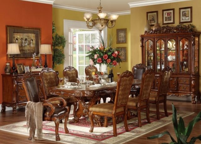 ACME Furniture Dresden Cherry High Back Dining Side Chair-1