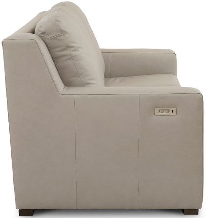Bassett® Furniture Customizable BenchMade Motion Somers Leather Power Reclining Mechanism Sofa-2
