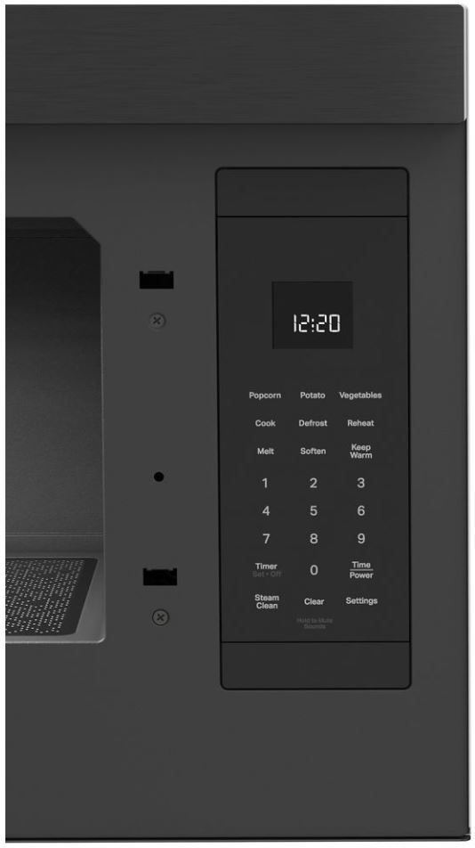 Whirlpool® 1.1 Cu. Ft. Black Stainless Steel Over The Range Microwave -2