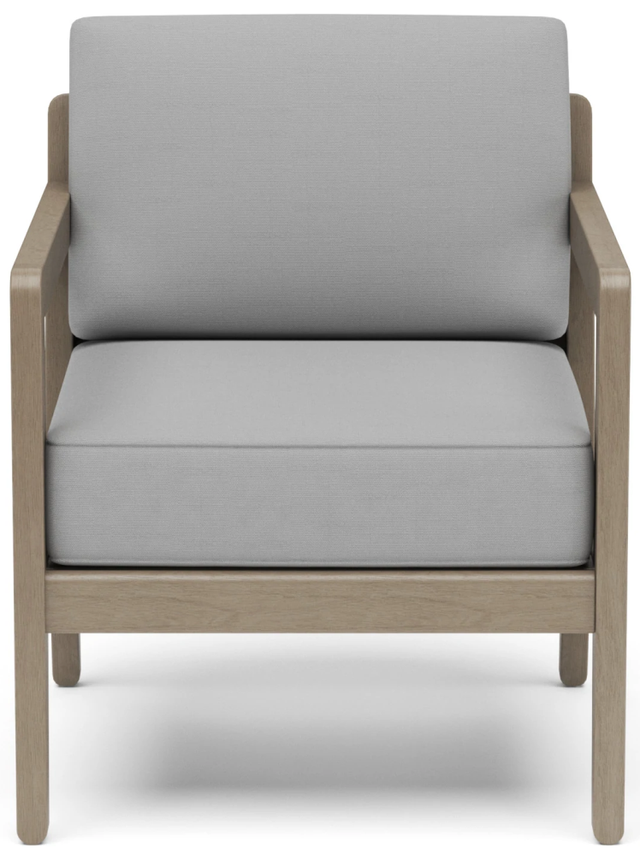 homestyles® Sustain Gray Outdoor Lounge Armchair-1