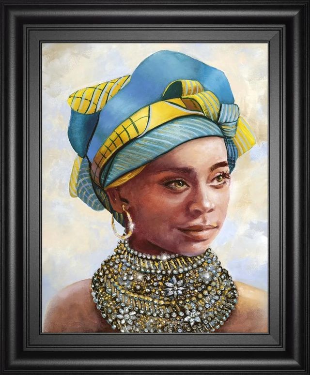 Classy Art Soulful Beauty I by Donna Brooks Wall Art-0
