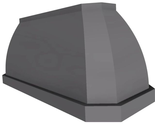 Vent-A-Hood® Designer Series 66" Gunsmoke Island Range Hood-3
