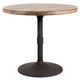 Nest Home Collections Sadie Antique Natural 48" Round Bar Table-0
