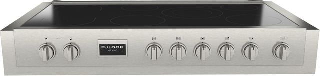 Fulgor Milano Sofia 48" Stainless Steel Pro Induction Rangetop-0