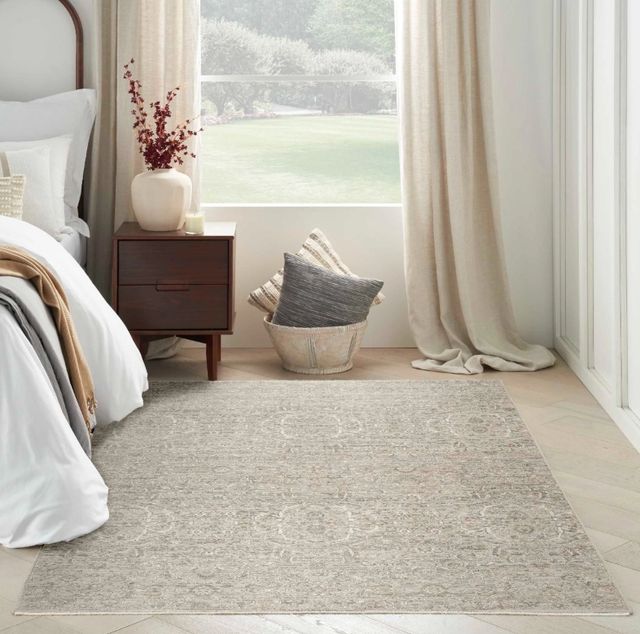 Nourison Home™ Shadows Gray 5'x7' Area Rug-1
