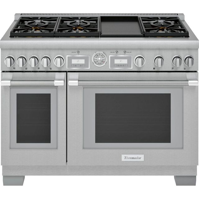 Thermador® Pro Grand® 48" Stainless Steel Pro Style Natural Gas Range-0