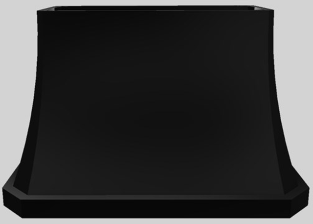 Vent-A-Hood® Designer Series 48" Black Island Range Hood-0