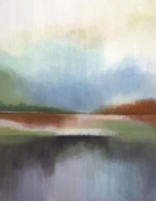 Classy Art Spring Lake II by Alison Jerry Wall Art-2