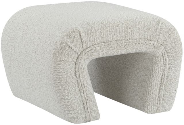 Meridian Furniture Odelia Cream Bench-3