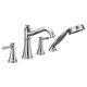 Moen® Belfield Chrome Two-Handle Diverter Roman Tub Faucet-0