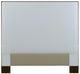 Century® Customizable Details Case Marin Queen Wood Trim Upholstered Headboard-1