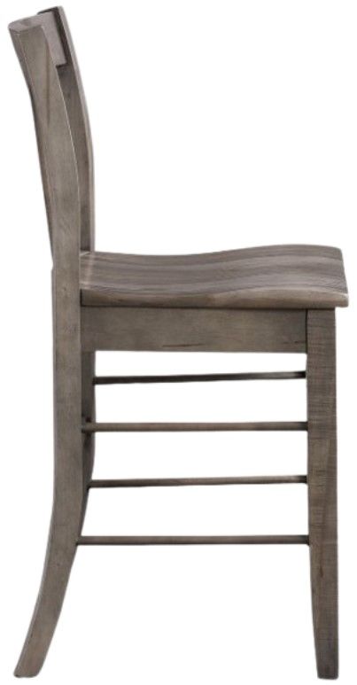 Bassett® Furniture Customizable Bench Made Barnes Counter Stool-1