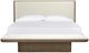 Magnussen Home® Thorne Amber Brown/White California King Upholstered Platform Bed-2
