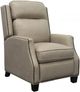 BarcaLounger® Van Buren Shoreham Cream Leather Manual Recliner-0