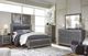 Signature Design by Ashley® Lodanna 5-Piece Gray Full Panel Bed Set-5