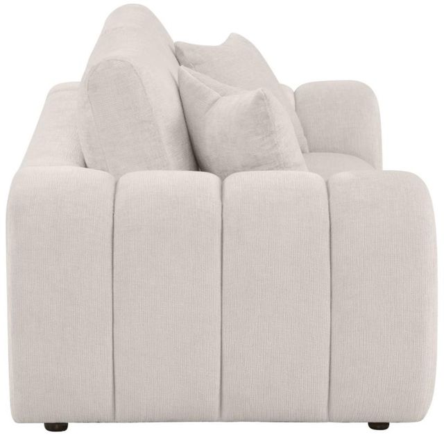 Coaster® Burnett Ivory Upholstered Loveseat-3
