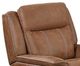 New Classic® Home Furnishings Kyra Saddle Power Auto Glider Recliner with Power Headrest and Footrest-2