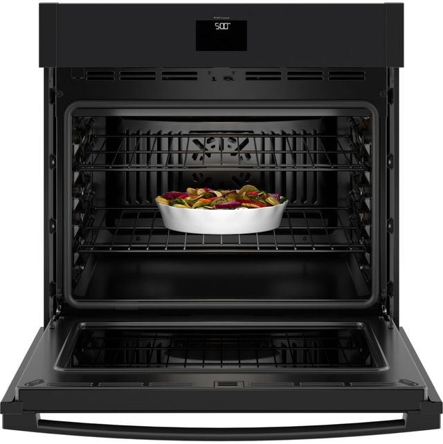 GE® 30" Black Single Electric Wall Oven-2