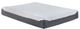 Sierra Sleep® by Ashley® Chime Elite 2-Piece 10" Memory Foam and Better than a Boxspring Foundation Twin Mattress Set-1