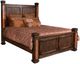 Horizon Home® Copper Canyon Brown Queen Panel Bed-0