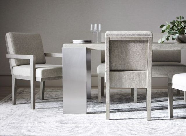 Bernhardt Foundations Brown/Light Shale Dining Side Chair-1